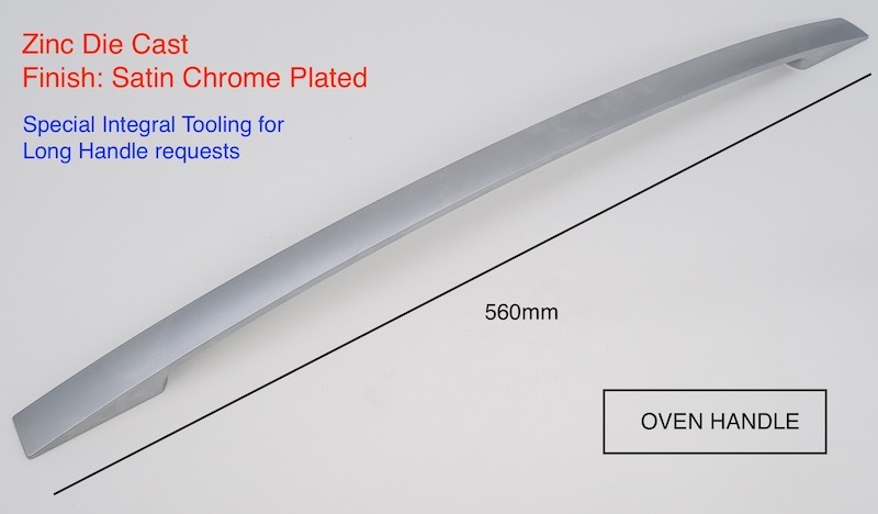 zin die-casting oven handles