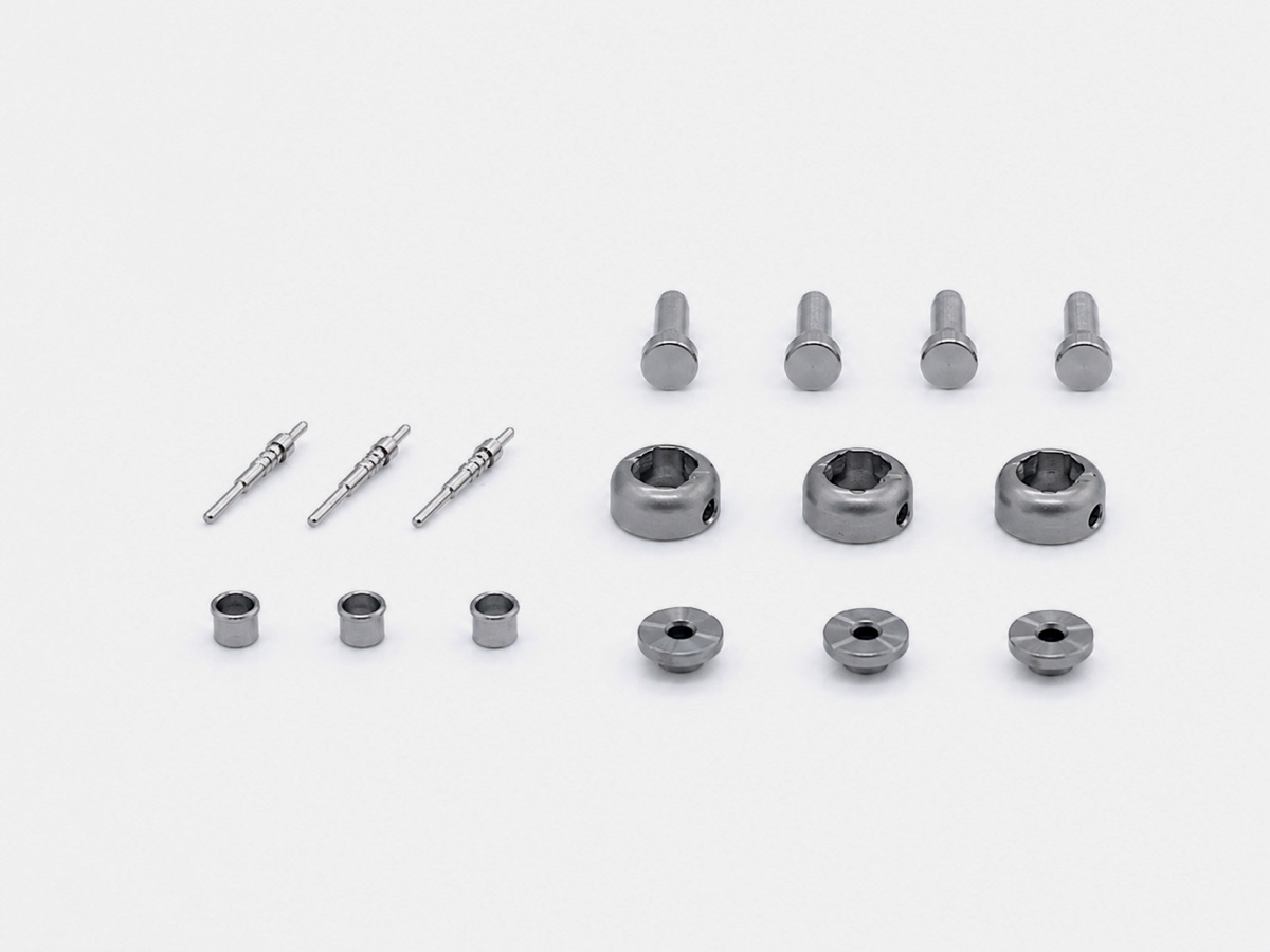 Precision CNC machined parts assortment