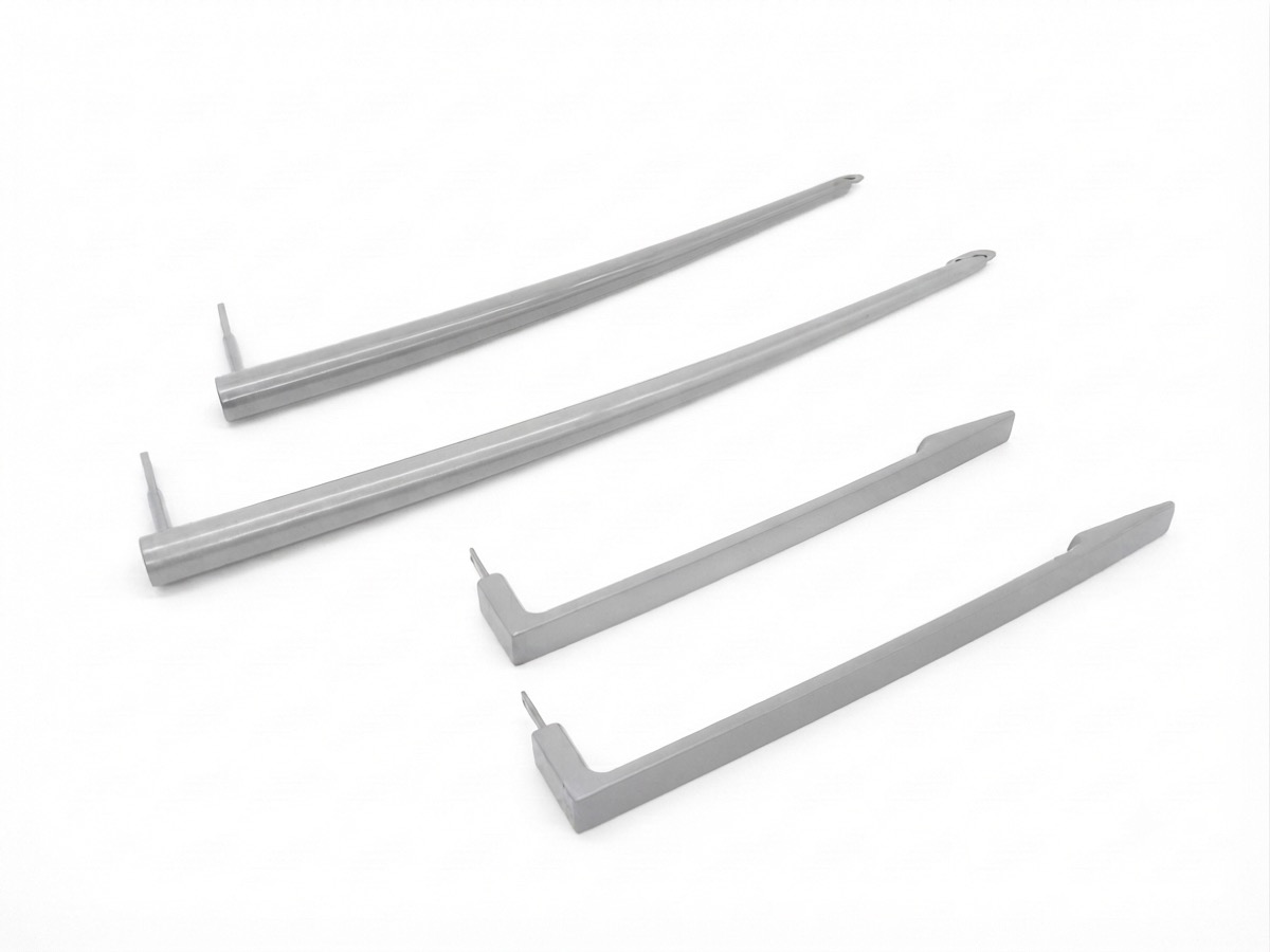 Aluminum die-cast cabinet handle bars, assorted profiles