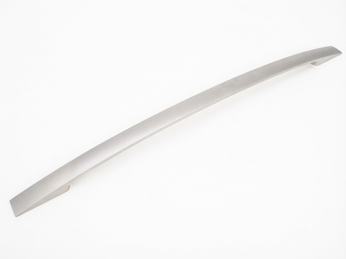 Aluminum die-cast arched handle bar, brushed finish