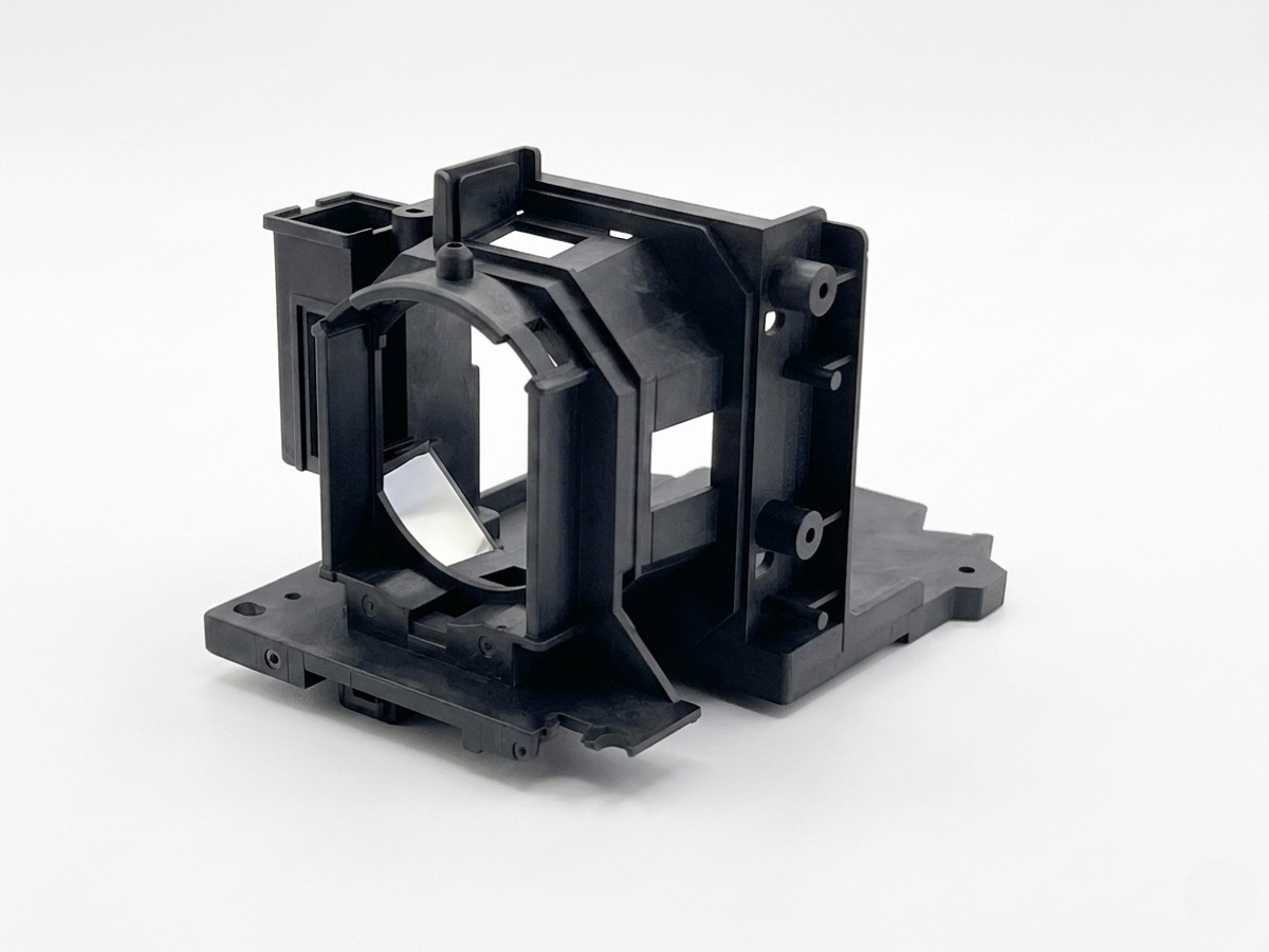 Precision injection-molded optical engine chassis