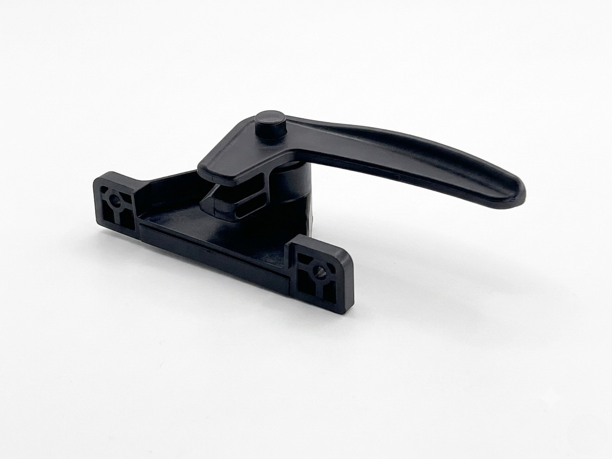Injection-molded window lock handle