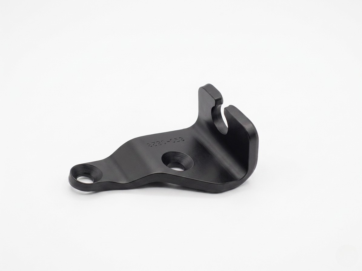 Black-coated stamped bracket