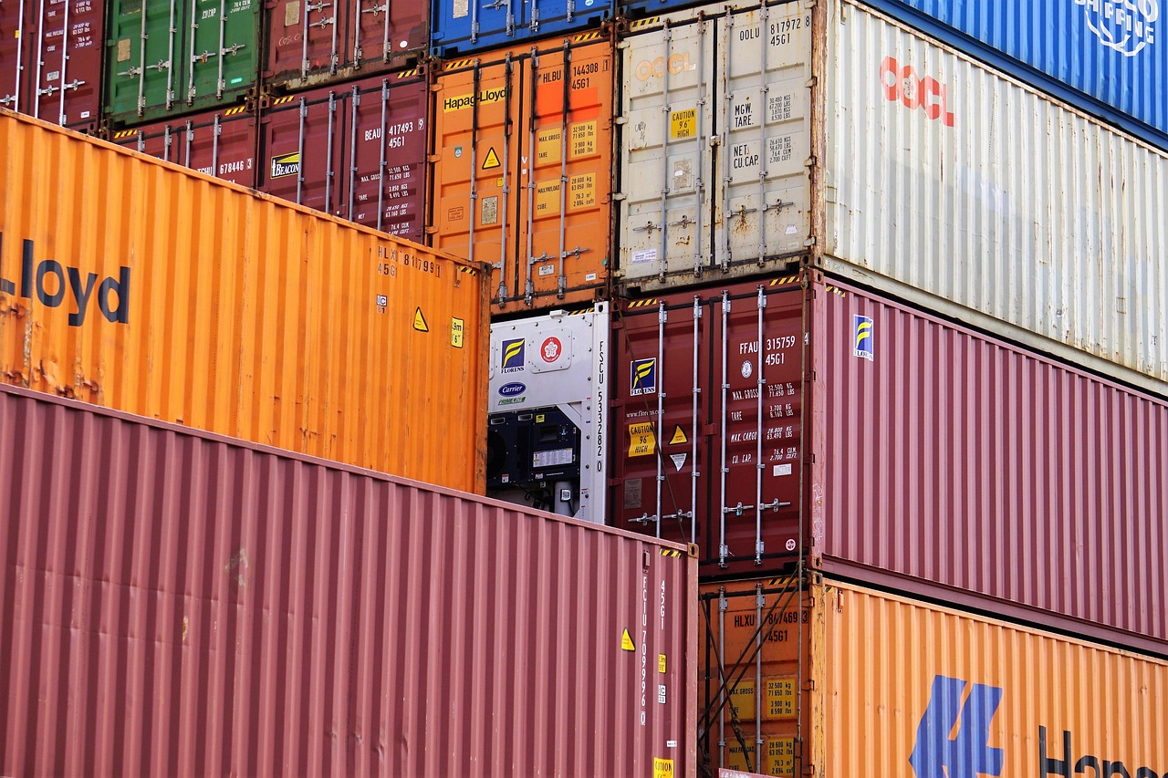Container port — global logistics and export